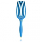 Olivia Garden Finger Brush Boar & Nylon juuksehari - Turbo Blue