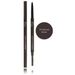 BOM Beauty of Majesty Super Slim Eyebrow sissekeeratav kulmupliiats pintsliga - 01 Charcoal Brown