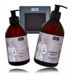 LaQ Doberman komplekt meestele (&scaron;ampoon 300 ml+ du&scaron;igeel 500 ml) - Komplekt