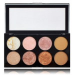 Makeup Revolution Ultra Blush and Contour - Blush Palette Golden Sugar kontuurimise ja p&otilde;sepuna palett - 12.8 g