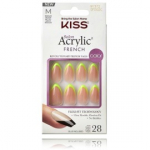 Kiss Adhesive nails Salon Acrylic French Hype liimitavad kunstk&uuml;&uuml;ned - 28 vnt.