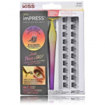 Kiss imPRESS Press-on Falsies 02C aplikaatoriga kunstripsmed - 1 tk.