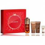 Clarins Double Serum Complete Age-Defying rinkinys veidui (serumas 50 ml. + dieninis kremas 15 ml. + naktinis kremas 15 ml. + bazė 5 ml.)) - 1 tk.