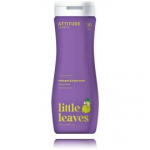 Attitude Baby Leaves 2in1 Shampoo And Wash Vanilla & Pear &scaron;ampoon ja kehapesuvahend beebidele - 473 ml.
