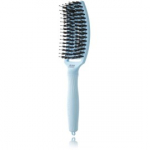 Olivia Garden Finger Brush Boar & Nylon juuksehari - Pastel Blue
