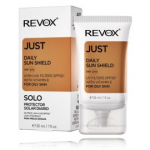 Revox B77 Just Daily Sun Shield SPF50+ kasdienis veido ir kaklo kremas riebiai odai - 30 ml.