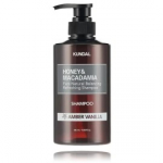 Kundal Honey & Macadamia Shampoo Amber Vanilla &scaron;ampūnas - 500 ml.