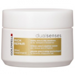 Goldwell Dualsenses Rich Repair 60 Sec kiiretoimeline taastav mask kuivadele ja kahjustatud juustele - 200 ml.