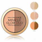 Max Factor Miracle Glow Duo Cream Pro Illuminator kirgastaja - 30 Deep