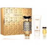 Paco Rabanne Fame komplekt naistele (80 ml EDP + 4 ml EDP + 100 ml kehakreem) - Komplekt