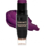 Nudestix Nudies Matte All Over Face Blush Color pulkp&otilde;sepuna - Moodie Blu