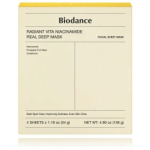 Biodance Radiant Vita Niacinamide Real Deep Mask s&auml;ra andev n&auml;omask niatsiinamiidiga - 4 tk.