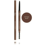 BOM Beauty of Majesty Super Slim Eyebrow sissekeeratav kulmupliiats pintsliga - 03 Taupe Brown