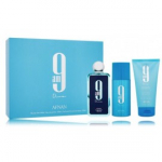 Afnan 9 AM Dive komplekt meestele ja naistele (100 ml EDP + - EDP 100 ml + 150 ml pihustatav deodorant + 150 ml du&scaron;igeel) - 1 tk.