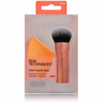 Real Techniques Mini Travel Duo n&auml;ohoolduskomplekt (pintsel + k&auml;sn) - 1 tk.