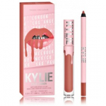 Kylie Jenner Cosmetics Matte Liquid Lipstick & Lip Liner huulepulgakomplekt (vedel huulepulk 3 ml + huulepliiats 1,1 g) - 354 Until Further Notice