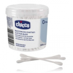Chicco Cotton Buds 0+ k&otilde;rvatropid beebidele - 160 vnt.