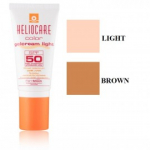 Heliocare Color Gelcream SPF50 p&auml;ikesekaitsekreem 50 ml - Light