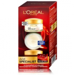 Loreal Age Specialist 45+ n&auml;okomplekt (&ouml;&ouml;kreem 50 ml + p&auml;evakreem 50 ml) - 1 tk.