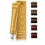 Schwarzkopf Professional IGORA Royal Absolutes professionaalne juuksev&auml;rv 60 ml - 7-450 - Medium Blonde Gold