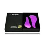 Dtangler Miraculous Purple juukseharjade komplekt (2 tk) - 1 tk.
