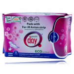 Gentle Day Pads With Far-IR Anion Strip Eco h&uuml;gieenisidemed - 8 vnt.