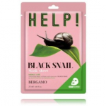 Bergamo Help! Black Snail Mask Sheet lehtmask n&auml;ole - 25 ml.