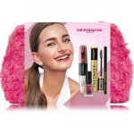 Dermacol Bestsellers DC komplekt (ripsmetu&scaron;&scaron; 6 ml + silmapliiats 0,3 g + huulepulk/l&auml;ige 4 ml + 4 ml + k&uuml;&uuml;nelakk 11 ml + kosmeetikakott) - 1 tk.