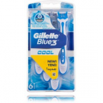 Gillette Blue 3 &uuml;hekordsed raseerijad - 6 vnt.