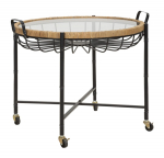 Diivanilaud CEBU &uuml;mmargune 70,5x65x57 cm, pruun