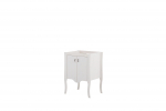 Valamukapp ELISABETH 60 cm, 2 ust, valge