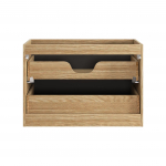 Valamukapp LUXOR BLACK 80 cm 2 sahtliga, must