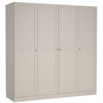 Riidekapp BILLUND 4-ukseline, ka&scaron;miir