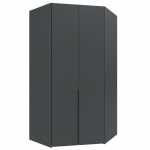 Nurgakapp NEW YORK A 2-ukseline, grafiit