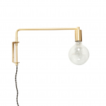 Seinavalgusti PYKE, messing