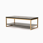 Diivanilaud SEVILLE, kuldne/must