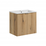 Komplekt NOVA 60 cm DANCE kraanikausiga, Evoke tamm