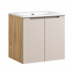 M&ouml;&ouml;blikomplekt LUXOR 60 cm + SKY valamu, beež