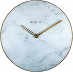 Seinakell MARBLE 40 cm, helesinine