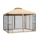 Aiapaviljon CLASSIC 300x300, pruun