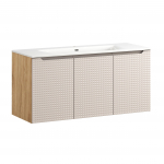 M&ouml;&ouml;blikomplekt LUXOR BEIGE 120 cm + SKY valamu, beež