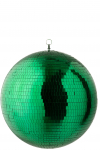 Peegelpall DISCO BALL 40cm, roheline