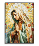 Maal MADONNA raamiga 72x102x4cm, mitmev&auml;rviline