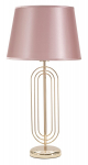 Laualamp KRISTA &Oslash; 33x64, kuldne/roosa