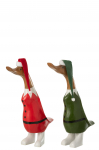 Dekoratsioon DUCK HAT suurus L, roheline/punane