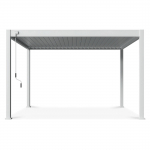 Pergola GUTROOF DELUXE 3,7&times;4 m, valge