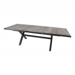 Aialaud pikendatav CASTILLA NEGRO 204/264 x 102 cm, antratsiit