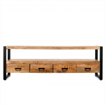 TV-alus BRITT sahtlitega 180cm, naturaalne