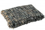 Pleed TWEED 130x180cm, sinine/valge