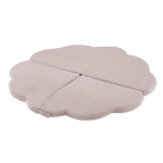 M&auml;ngumatt PLUSH NEST lillekujuline 115x115x5cm, heleroosa